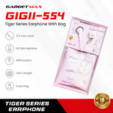 GADGET MAX - GiGii-554 Paradise Series Earphone - Pink